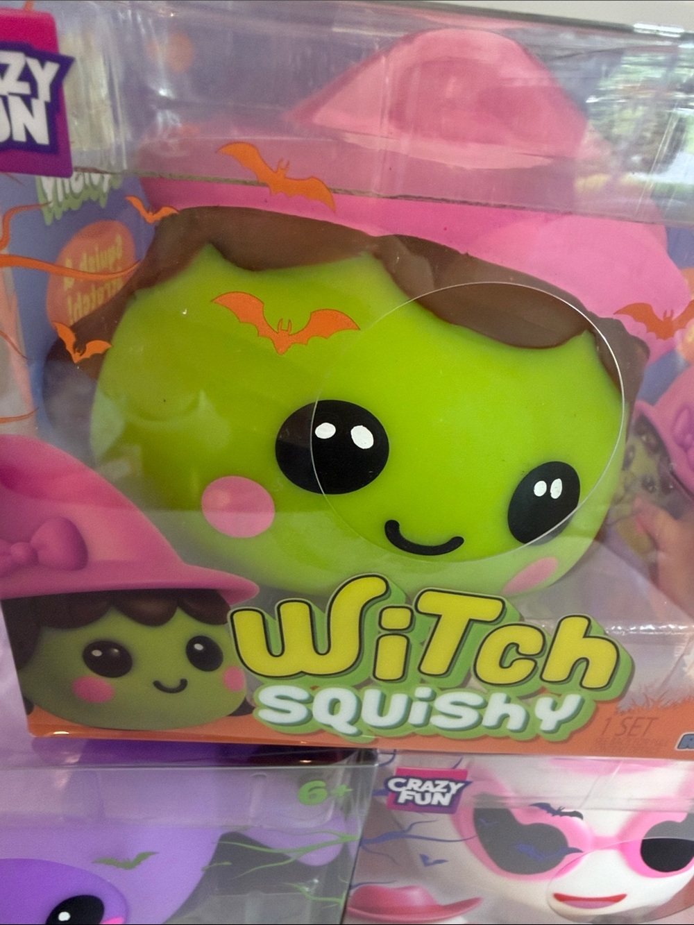 RMS JUMBO SQUISHY Crazy Fun Spider 🕷️,Witch 🧙‍♀️,Ghost 👻 3PC Lot Viral Halloween - Picture 2 of 6
